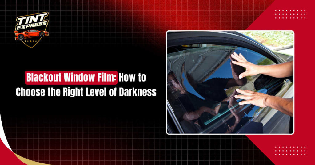 Blackout Window Film